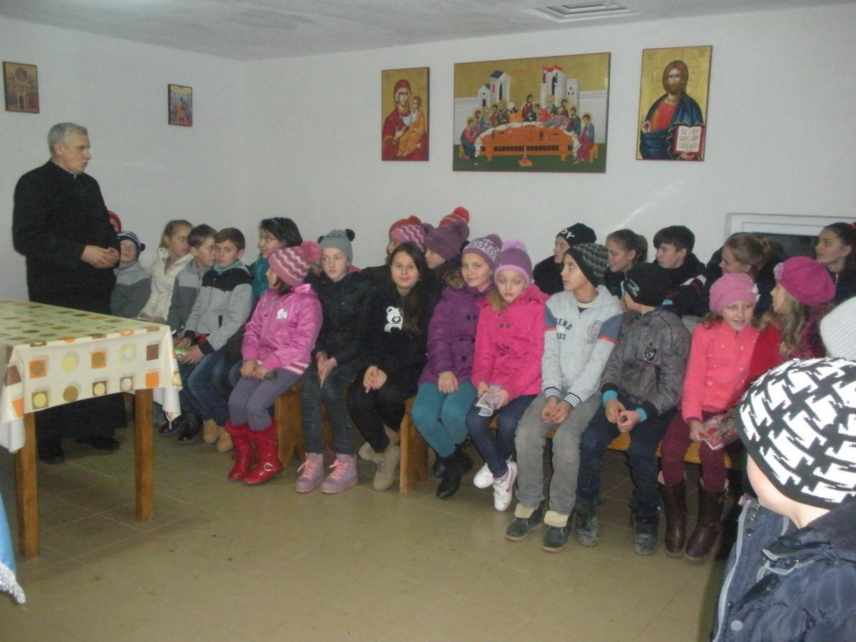 Ora catehetica urmata de pregatirea concertului de colinde - Decembrie 2015