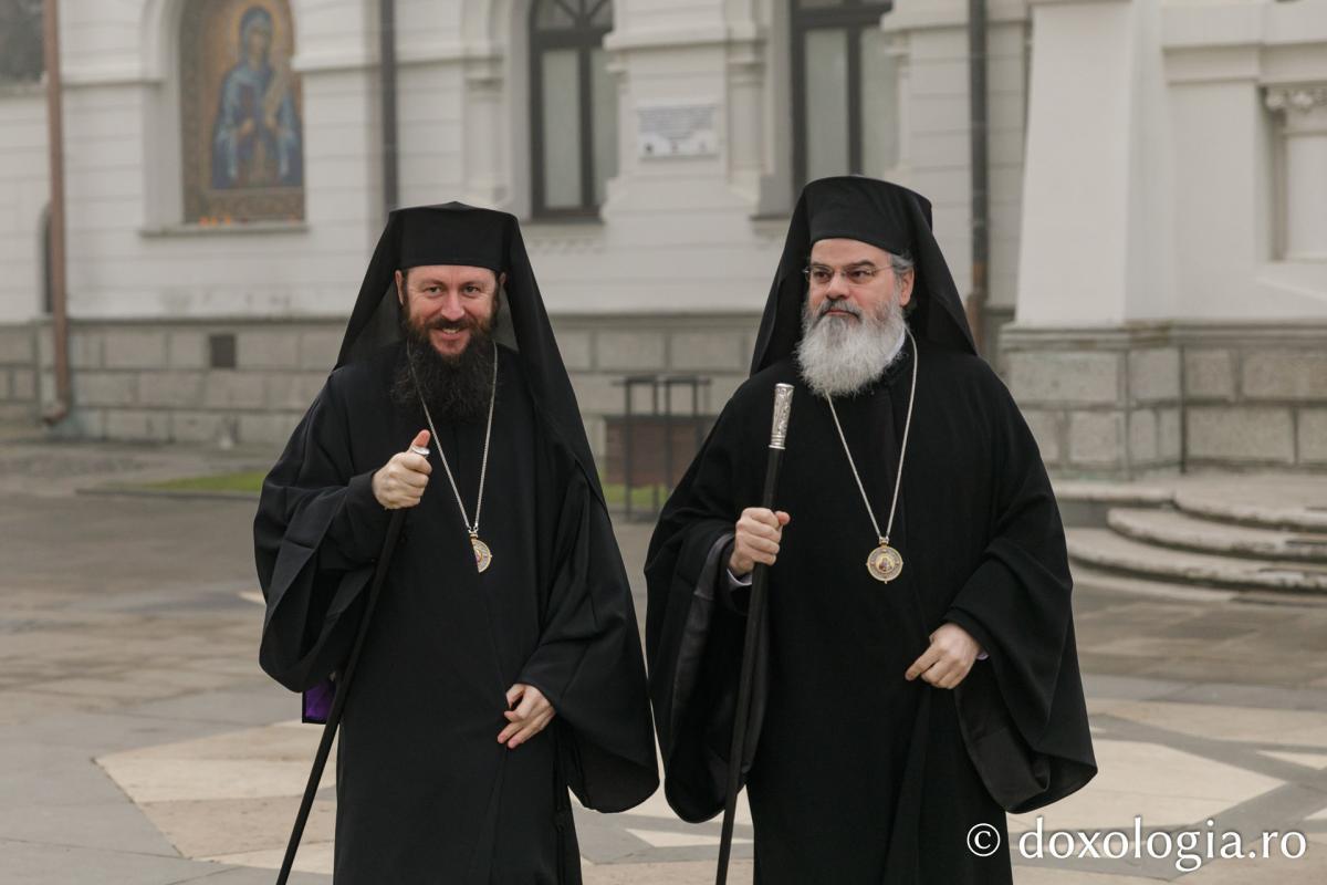 Liturghie arhierească la Catedrala Mitropolitană din Iași  în cinstea Sfinților Trei Ierarhi / Foto: pr. Silviu Cluci